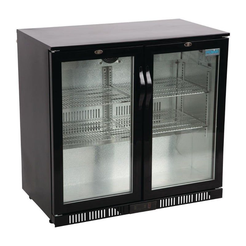 G-Series Under Counter Back Bar Cooler with Hinged Doors 198Ltr- Polar GL012-A
