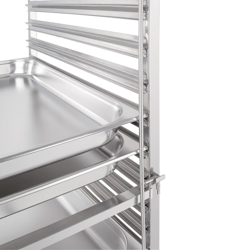 Gastronorm Racking Trolley 15 Level- Vogue GG499