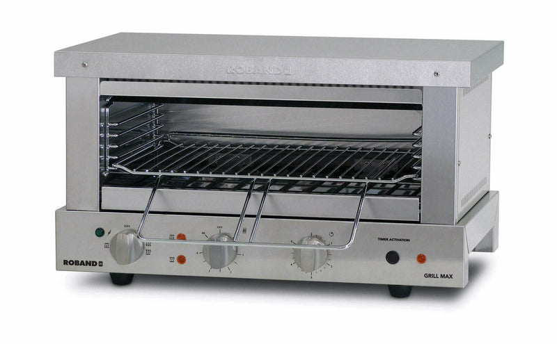 Grill Max Wide-Mouth Toaster 8 slice, 15 Amp- Roband RB-GMW815E
