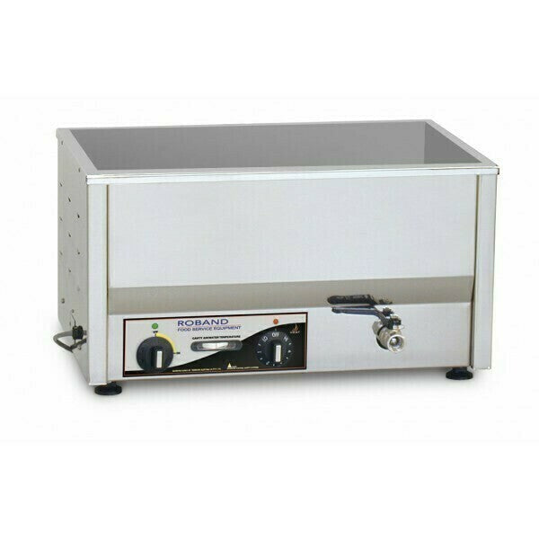 Counter Top Bain Marie 2 x 1/2 size, pans not included- Roband RB-BM2
