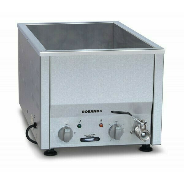 Counter Top Bain Marie narrow 2 x 1/2 size, pans not included- Roband RB-BM21
