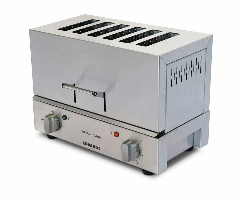 Vertical Toaster, 6 slice- Roband RB-TC66