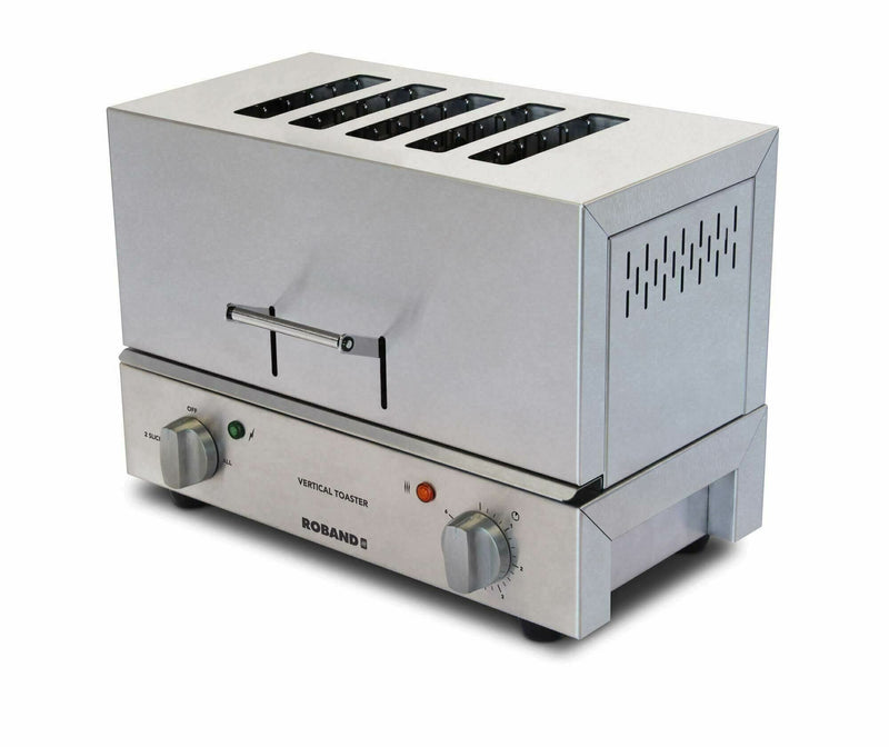 Vertical Toaster, 5 slice- Roband RB-TC55