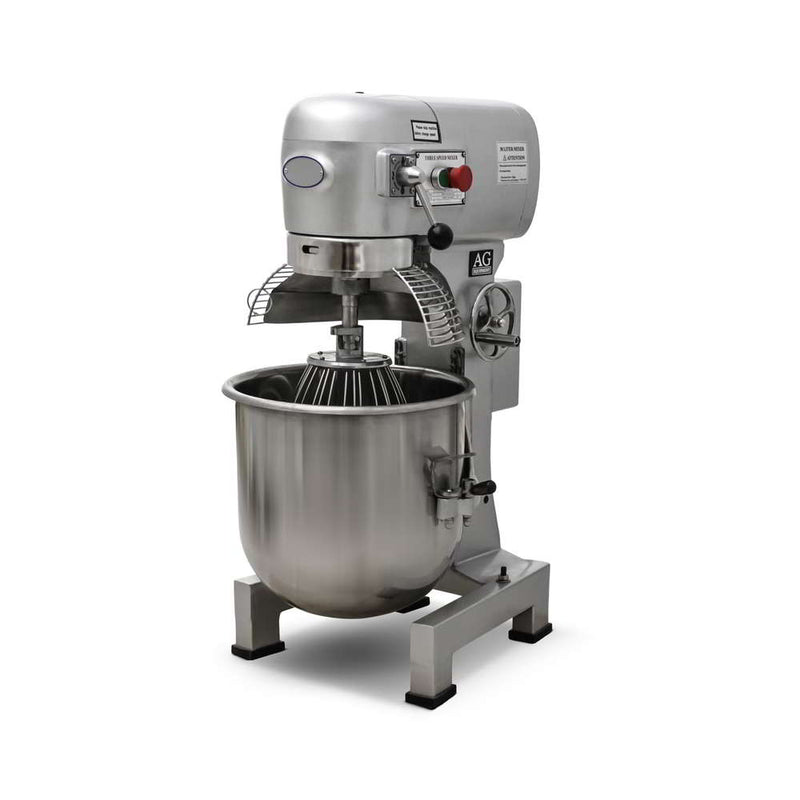 AG 30 Litre Planetary Food & Dough Mixer- AG Equipment AG-B30GA