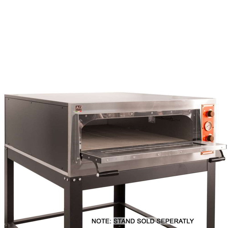 AG Italian Made Commercial 4 Series Electric Single Deck Oven- AG Equipment AG-TRAYS4GLASS
