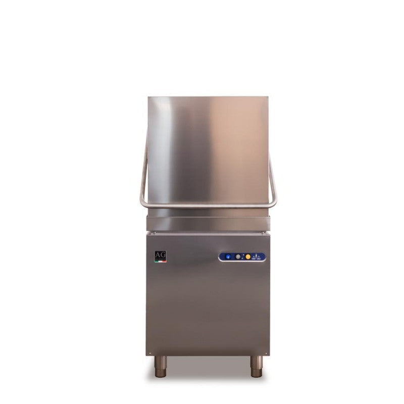 AG Italian Made Commercial Pass Through Dishwasher- AG Equipment AG-EASY90