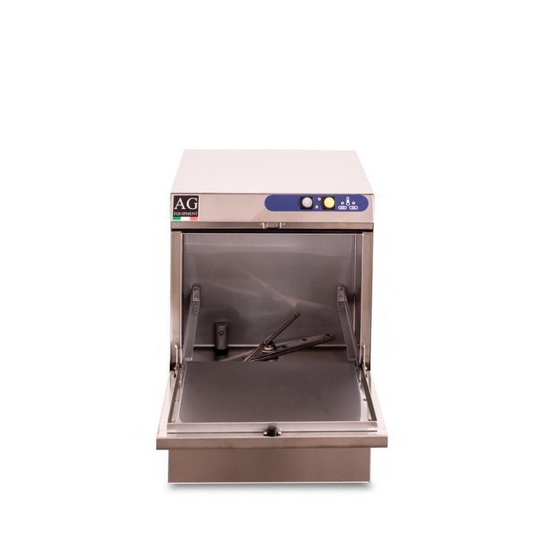 AG Italian Made Commercial Under Bench Glasswasher / Dishwasher- AG Equipment AG-EASY40