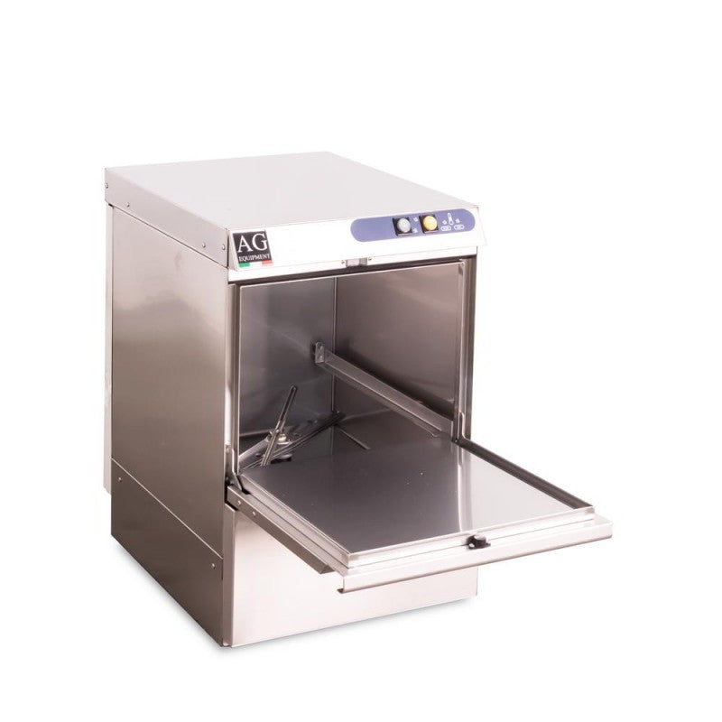 AG Italian Made Commercial Under Bench Glasswasher / Dishwasher- AG Equipment AG-EASY40