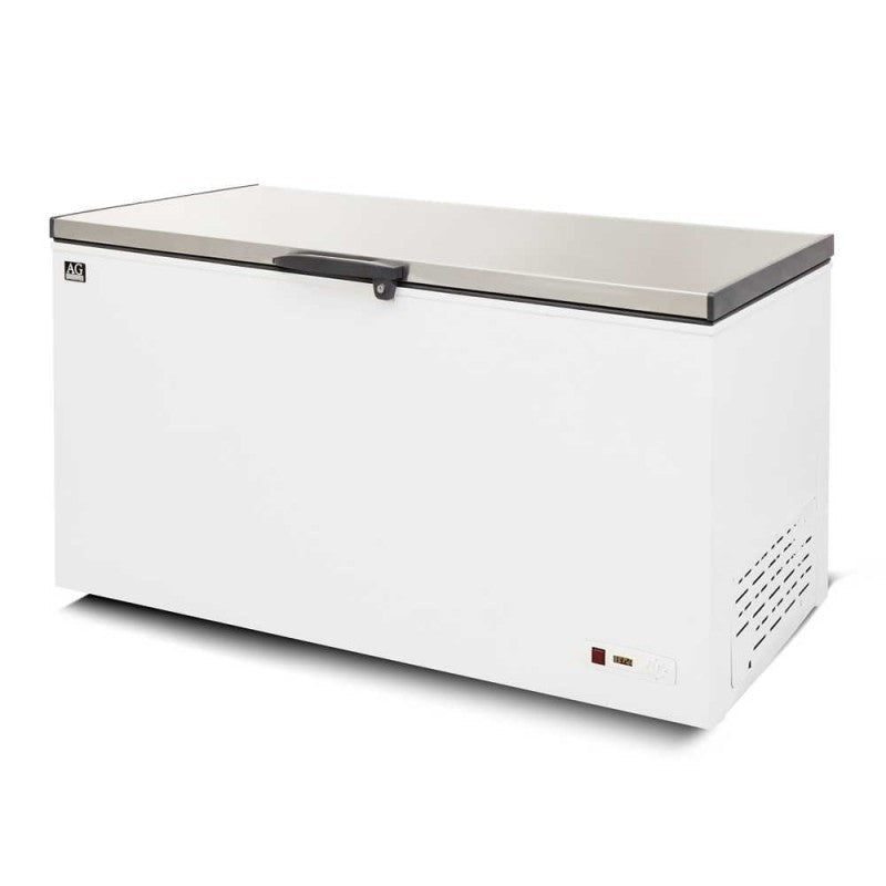 AG Stainless Lid Chest Freezer - 450 Litres- AG Equipment AG-BD550S