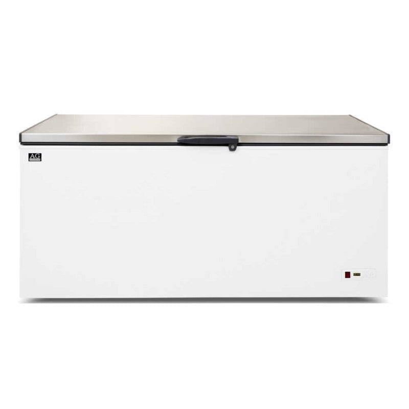 AG Stainless Lid Chest Freezer - 550 Litres- AG Equipment AG-BD650S