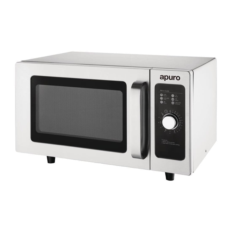 Light Duty Manual Commercial Microwave 25Ltr- Apuro FB861-A