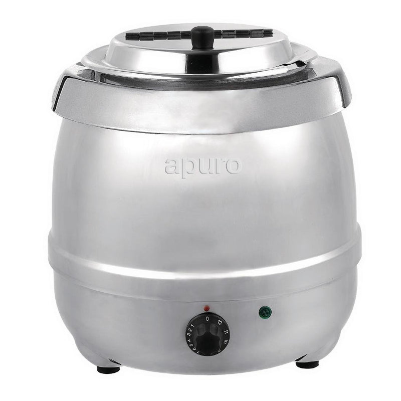 Stainless Steel Soup Kettle 10Ltr- Apuro L714-A