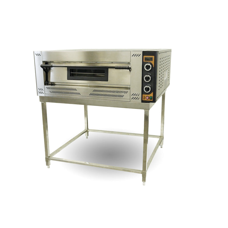 Prisma Food Single Deck Gas Pizza&Bakery Ovens - BakerMax PMG-9