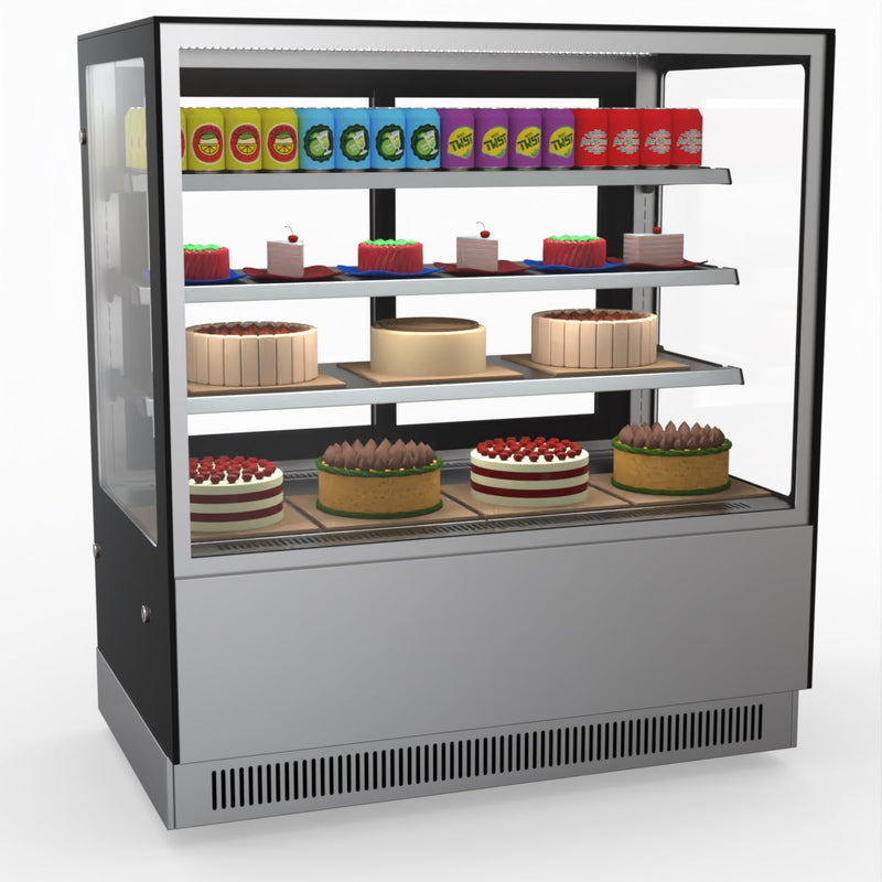 Modern 3 Shelves Cake Or Food Display - Bonvue GAN-1200RF3
