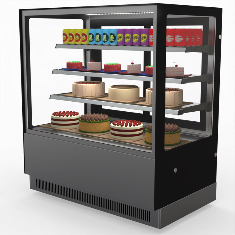 Modern 3 Shelves Cake Or Food Display - Bonvue GAN-1200RF3