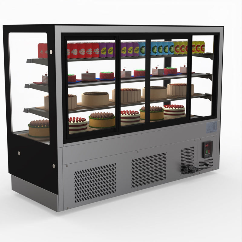 Modern 3 Shelves Cake Or Food Display - Bonvue GAN-1800RF3