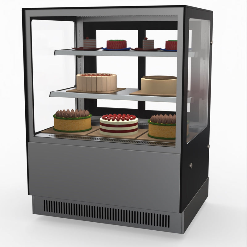 Modern 2 Shelves Cake Or Food Display - Bonvue GAN-900RF2