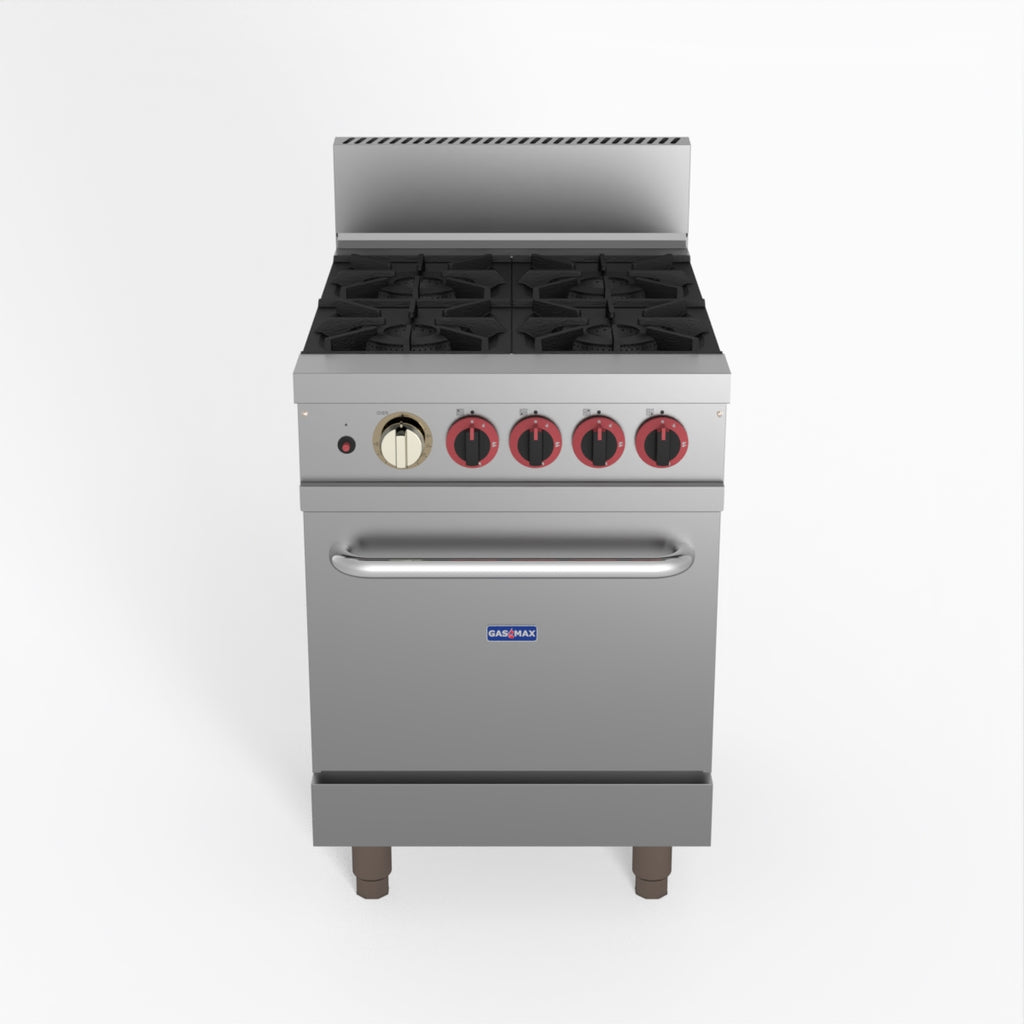 Gasmax 4 Burner With Oven Flame Failure - GasMax GBS4TS