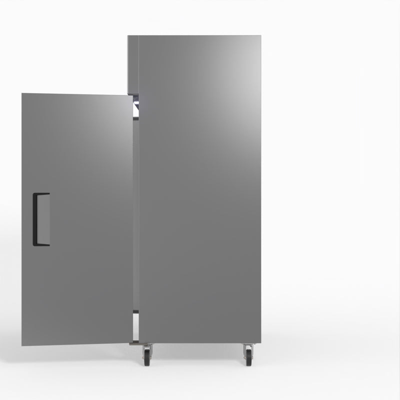 AG 1200 Litre Upright Double Door Stainless Steel Door Freezer GNX1200BT- AG Equipment AG-GNX1200BT