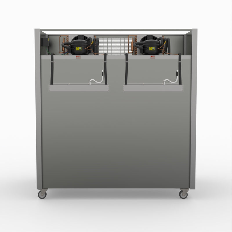 Three Door Ss Upright Storage Freezer - Thermaster SUF1500