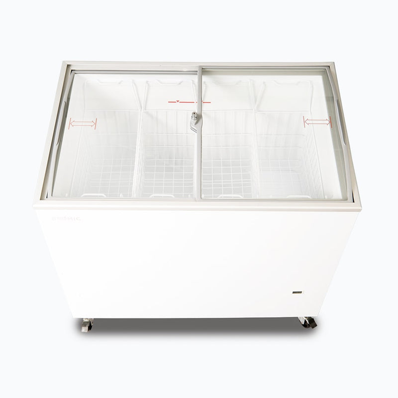 Bromic Display Chest Freezer Angled Glass Top 264L CF0300ATCG- Bromic Refrigeration BR-3735302