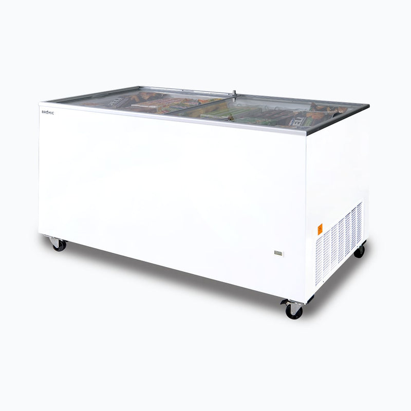 Bromic Display Chest Freezer Flat Glass Top 491L CF0500FTFG- Bromic Refrigeration BR-3735304