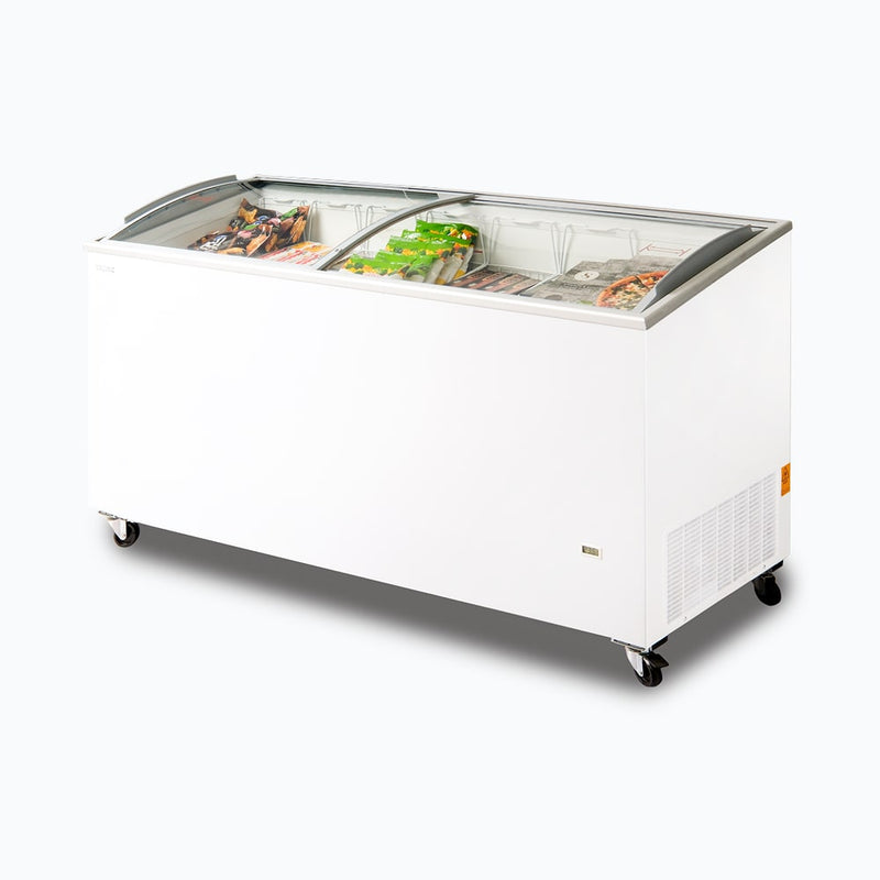 Bromic Display Chest Freezer Angled Glass Top 555L CF0600ATCG- Bromic Refrigeration BR-3736204