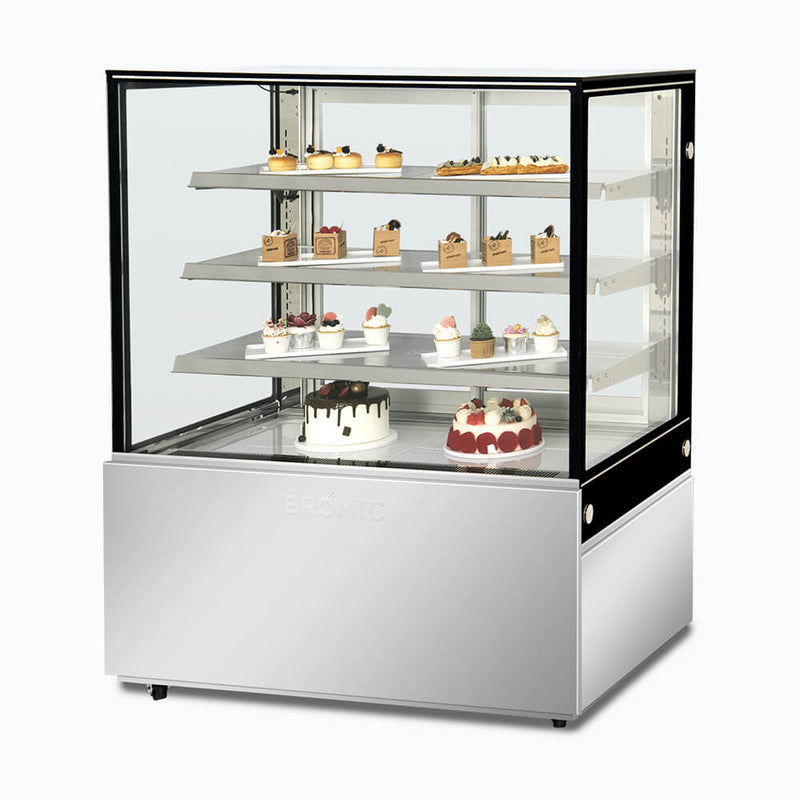 Bromic Cake Display | Cold Food Display 1200mm 542L 4 Tier - FD4T1200C- Bromic Refrigeration BR-3736309