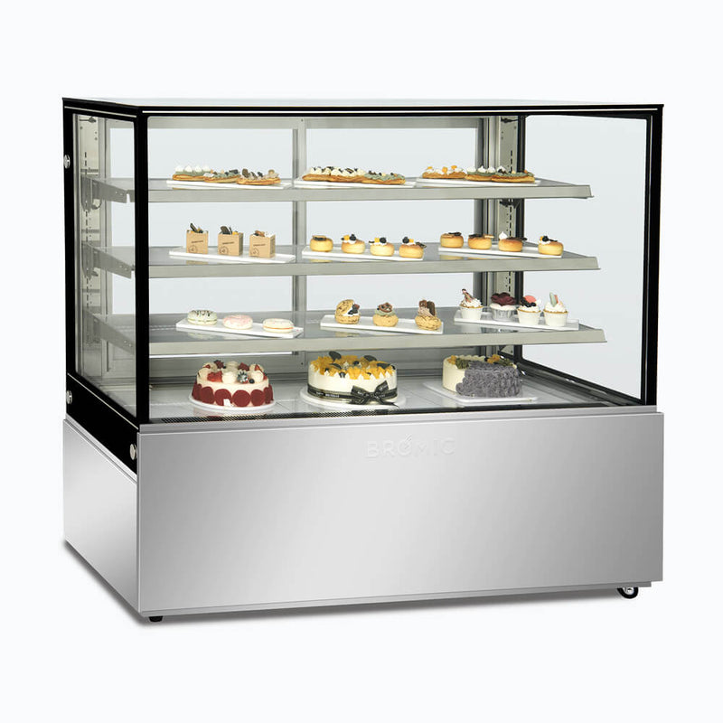 Bromic Cake Display | Cold Food Display 1500mm 686L 4 Tier - FD4T1500C- Bromic Refrigeration BR-3736310