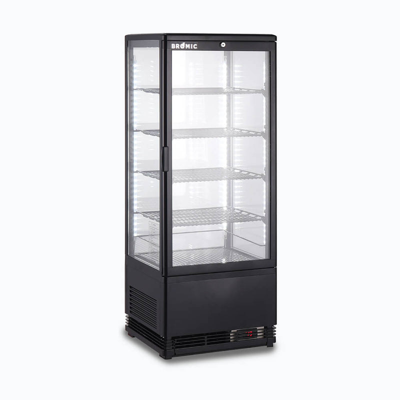 Bromic Countertop Beverage Fridge Flat Glass 98L LED CT0100G4B- Bromic Refrigeration BR-3735182