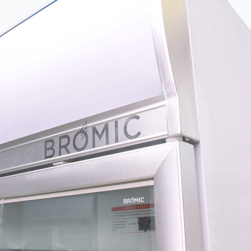 Bromic Upright Display Freezer Flat Glass 444L LED UF0500LF- Bromic Refrigeration BR-3736240