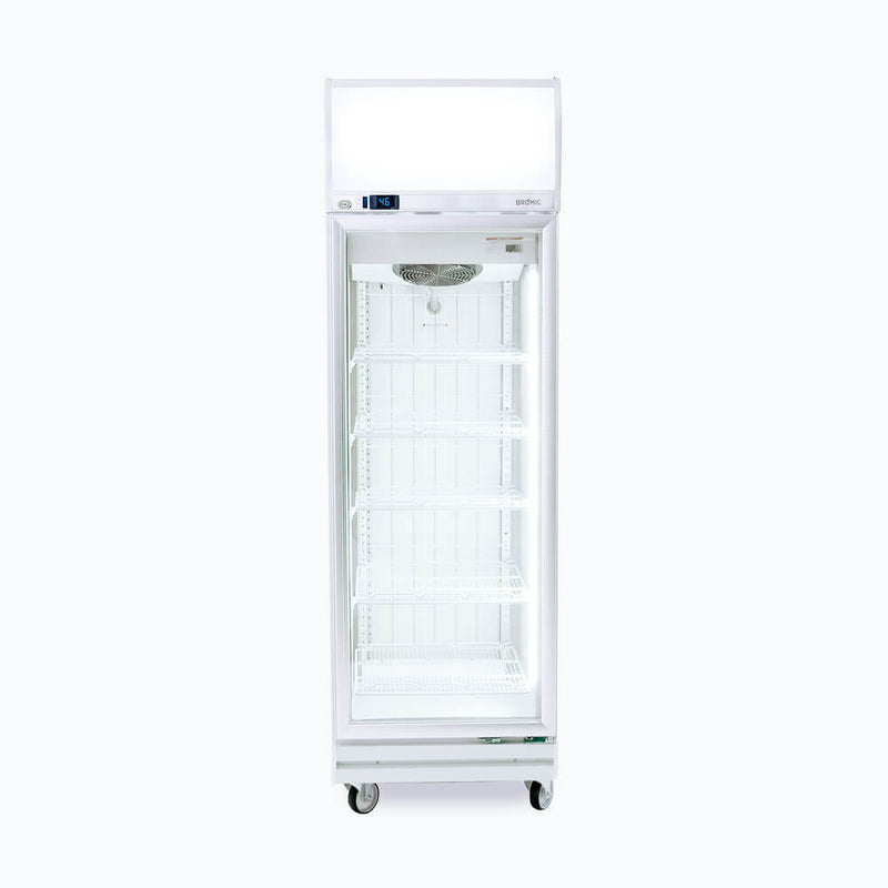 Bromic Upright Display Freezer Flat Glass 444L LED UF0500LF- Bromic Refrigeration BR-3736240