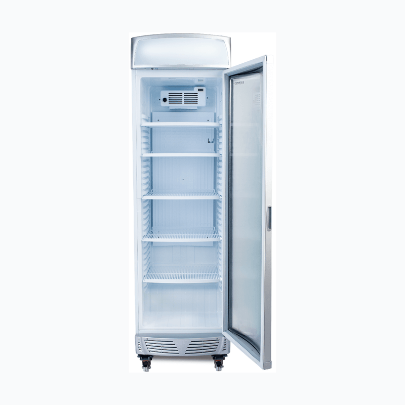 Bromic Upright Display Fridge with Lightbox Curved Glass Door 380L GM0400LC- Bromic Refrigeration BR-3736037