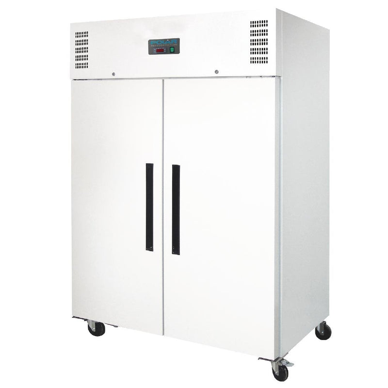 G-Series 2 Door Upright Freezer White 1200Ltr- Polar DL897-A