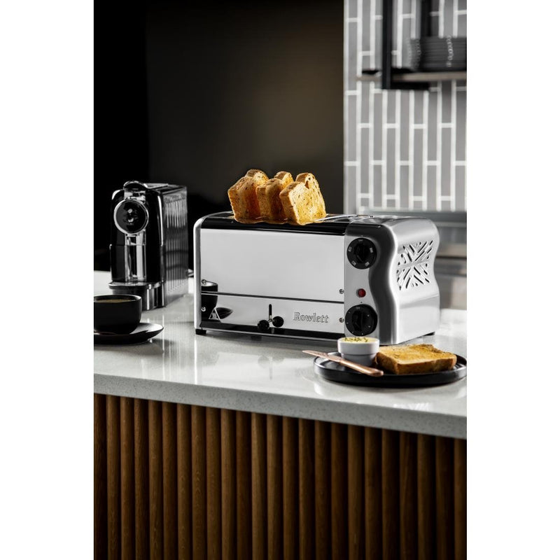 Esprit 4 Slot Toaster Chrome with Elements & Sandwich Cage- Rowlett CH181-A