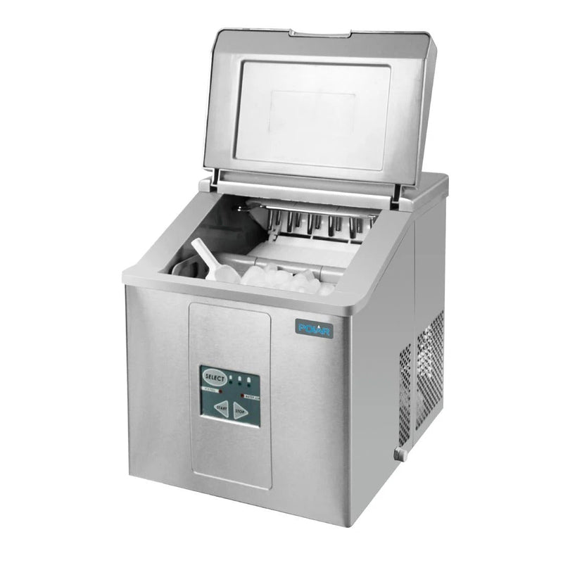 C-Series Countertop Ice Machine 15kg Output- Polar CH479-A