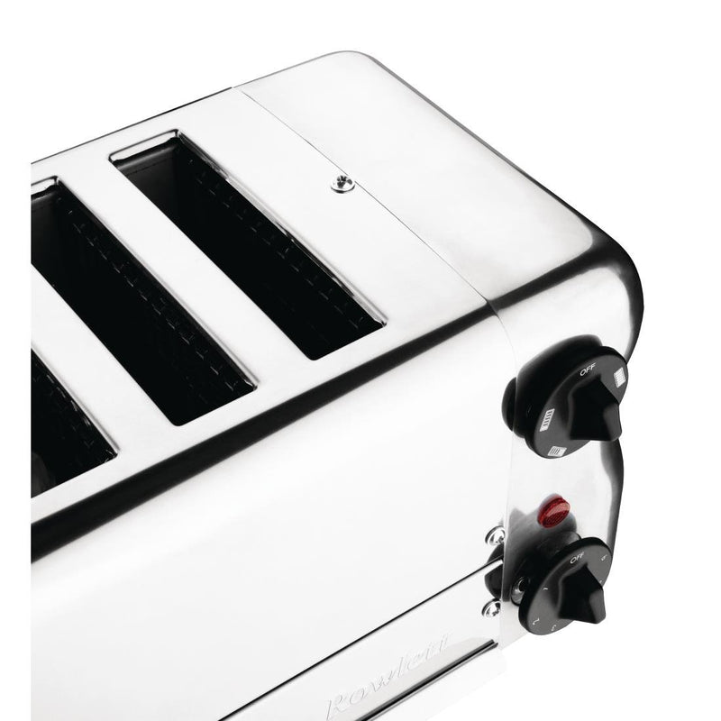 Esprit 6 Slot Toaster Chrome with Elements & Sandwich Cage- Rowlett CH185-A