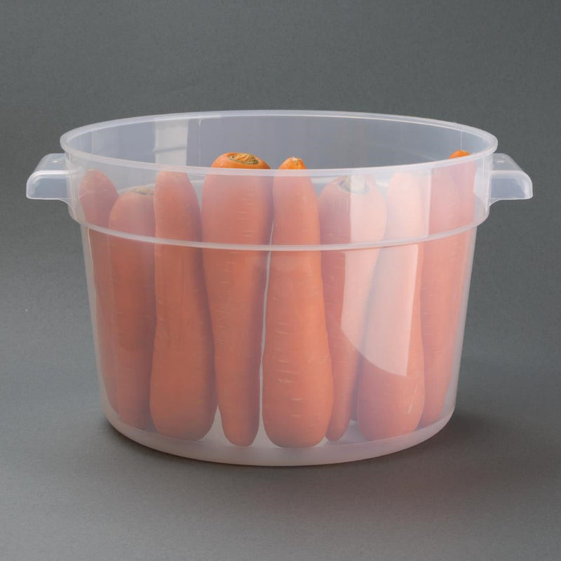 Polypropylene Round Food Storage Container 10Ltr- Vogue DJ961