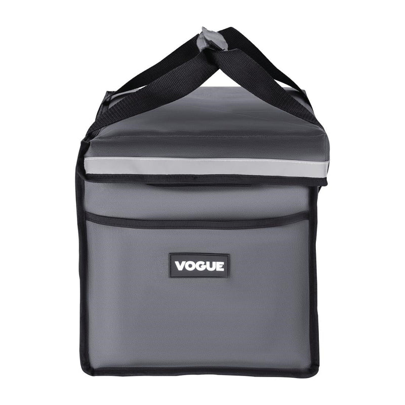 Insulated Folding Delivery Bag Grey 380x305x380mm- Vogue FR225