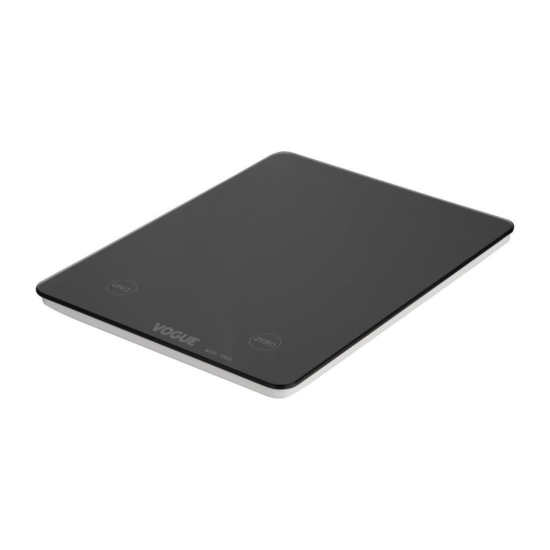 Digital Black Rectangular Scale 10kg- Vogue FS488