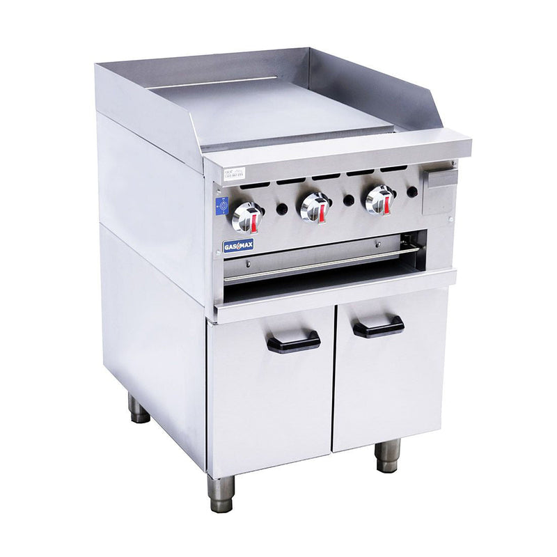 Gas Griddle And Gas Toaster With Cabinet - GasMax GGS-24