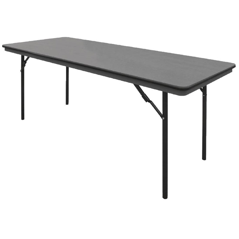ABS Folding Banquet Rectangular Table 6ft Grey- Bolero GC596