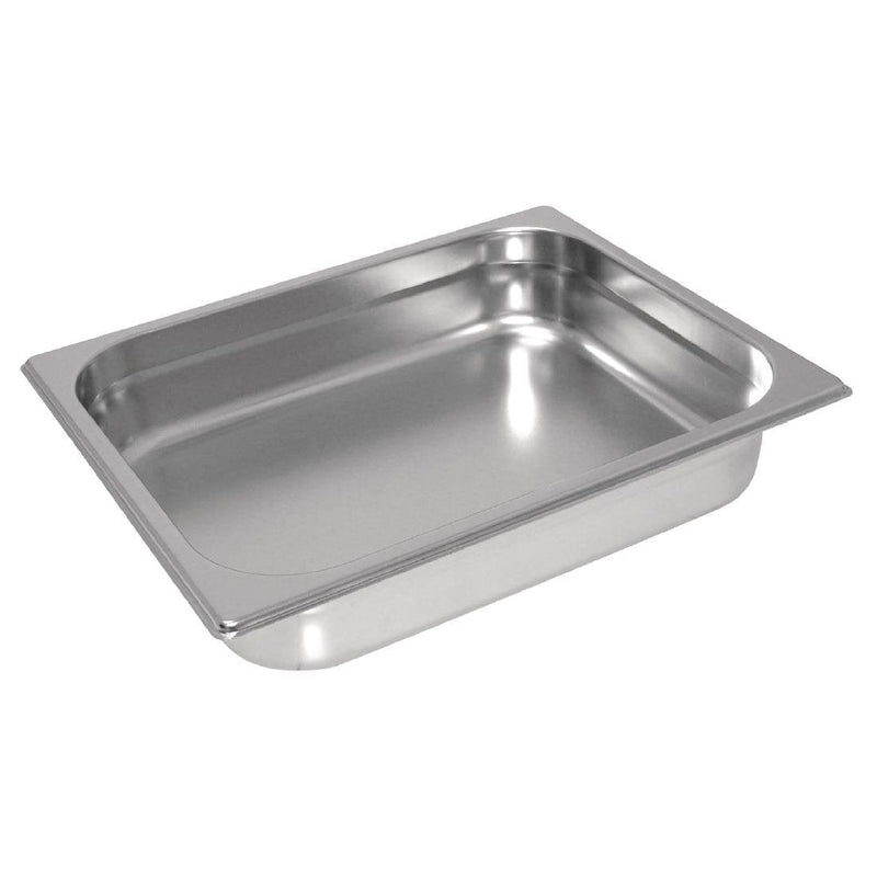 Stainless Steel Heavy Duty 1/2 Gastronorm Tray 65mm- Vogue GC969