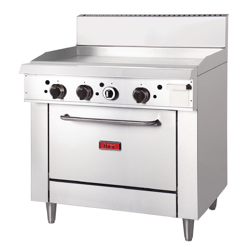 Natural Gas Freestanding Oven Range with Griddle Plate- Thor GE544-N