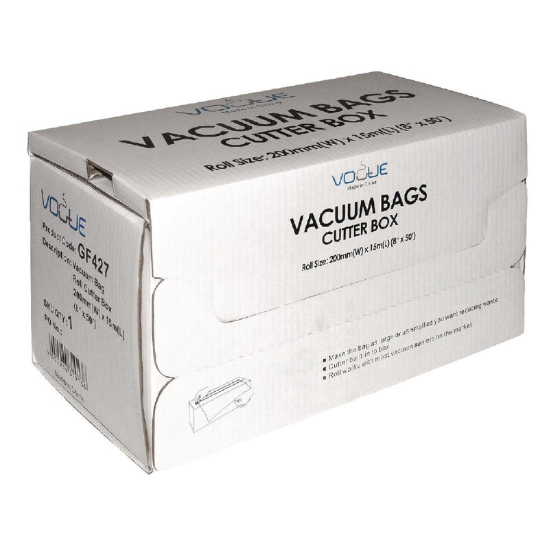 Vacuum Pack Roll with Cutter Box 15m- Vogue GF427