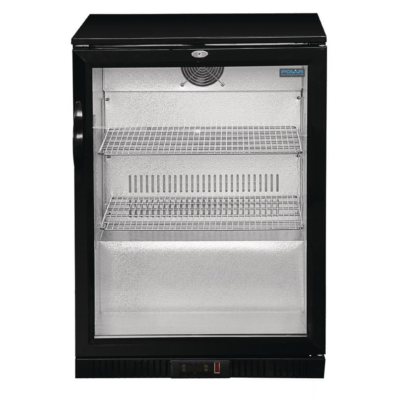 G-Series Under Counter Back Bar Cooler with Hinged Door 128Ltr- Polar GL011-A