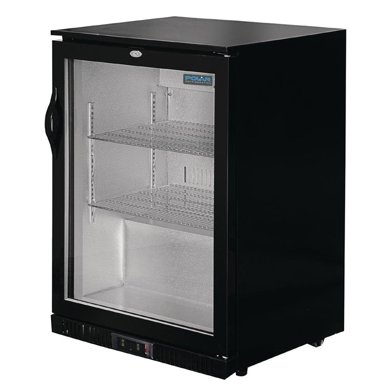 G-Series Under Counter Back Bar Cooler with Hinged Door 128Ltr- Polar GL011-A