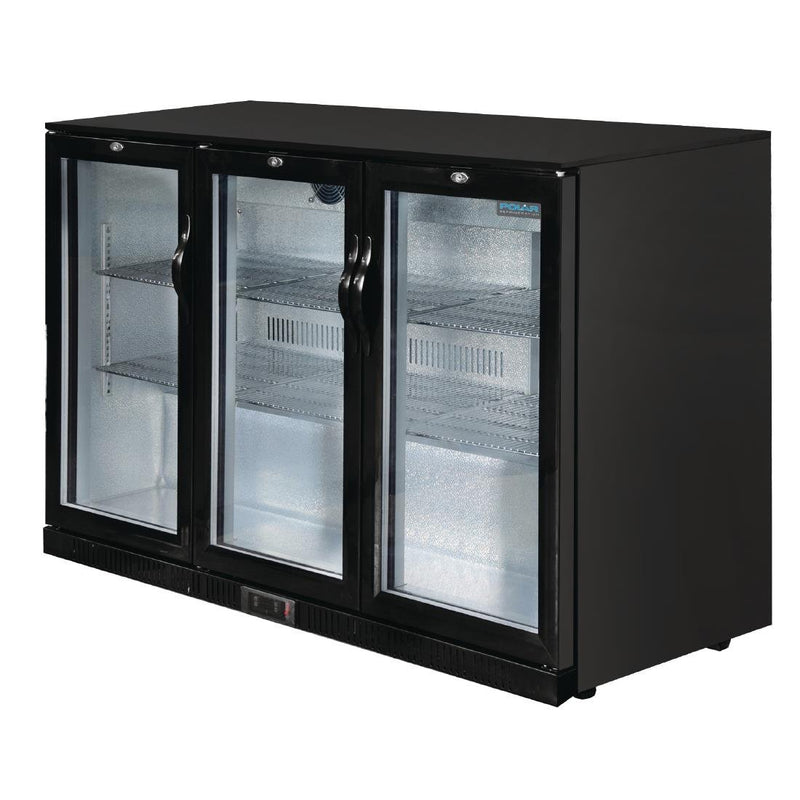G-Series Under Counter Back Bar Cooler with Hinged Doors 320Ltr- Polar GL014-A