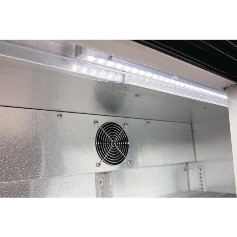 G-Series Under Counter Back Bar Cooler with Sliding Doors 198Ltr- Polar GL010-A