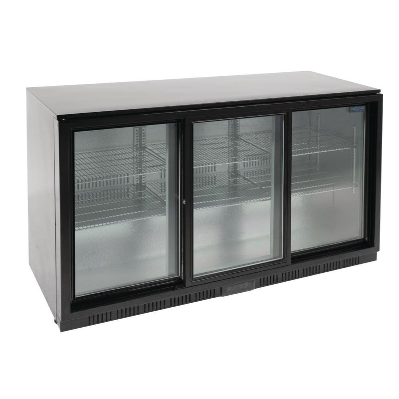 G-Series Under Counter Back Bar Cooler with Sliding Doors 320Ltr- Polar GL013-A